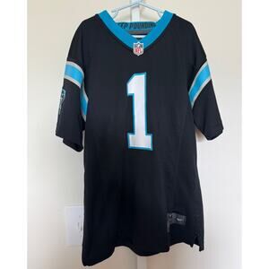 Cam Newton #1 Carolina Panthers NFL Nike On Field Football Jersey Kids M 10/12